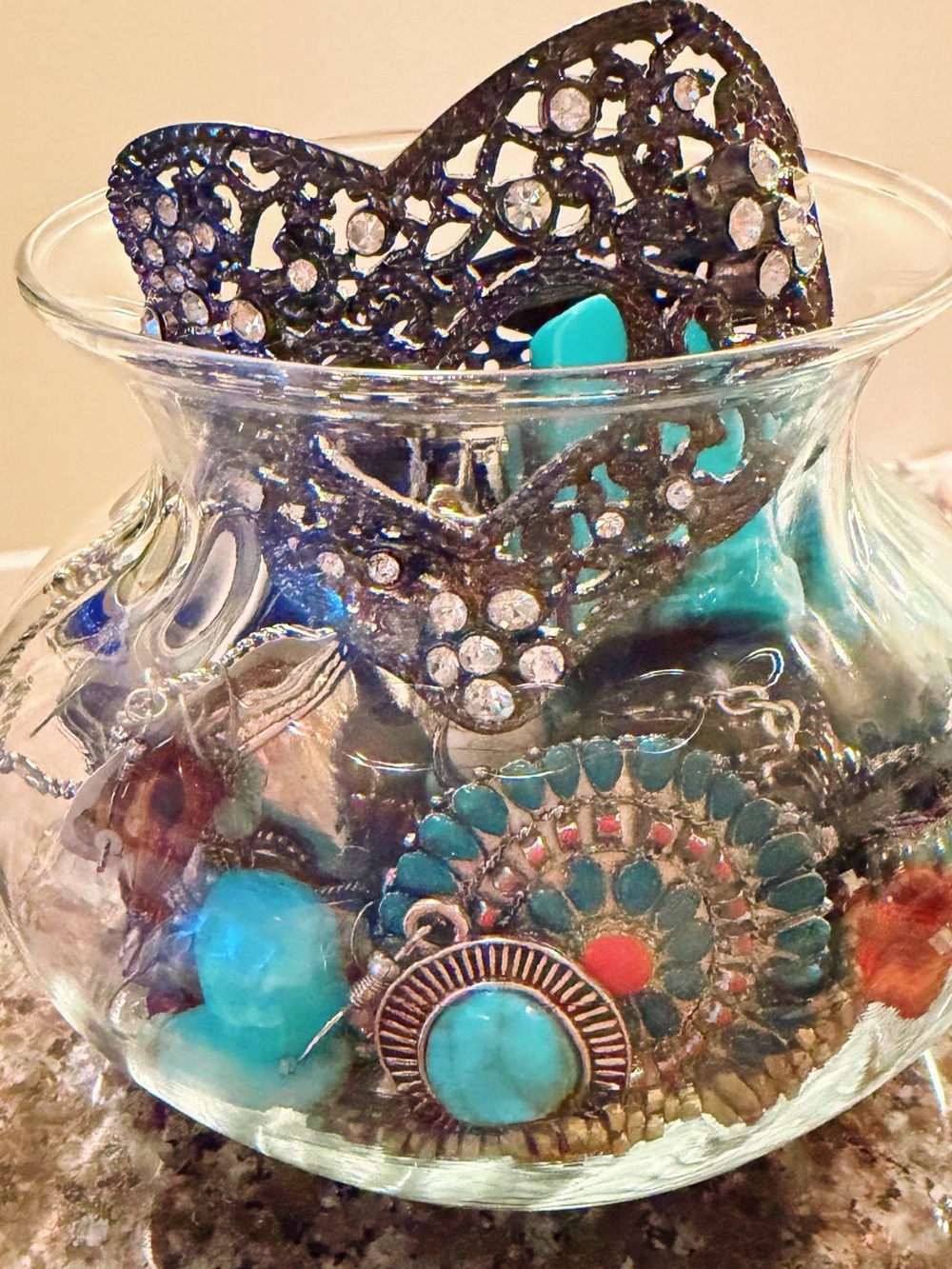 Jewelry Jar Boho Western Statement Jewelry